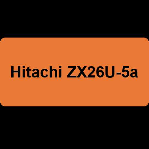 Hitachi ZX26U-5a